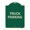 Signmission Truck Truck Parking Heavy-Gauge Aluminum Architectural Sign, 24" x 18", G-1824-22785 A-DES-G-1824-22785 - alternate 1